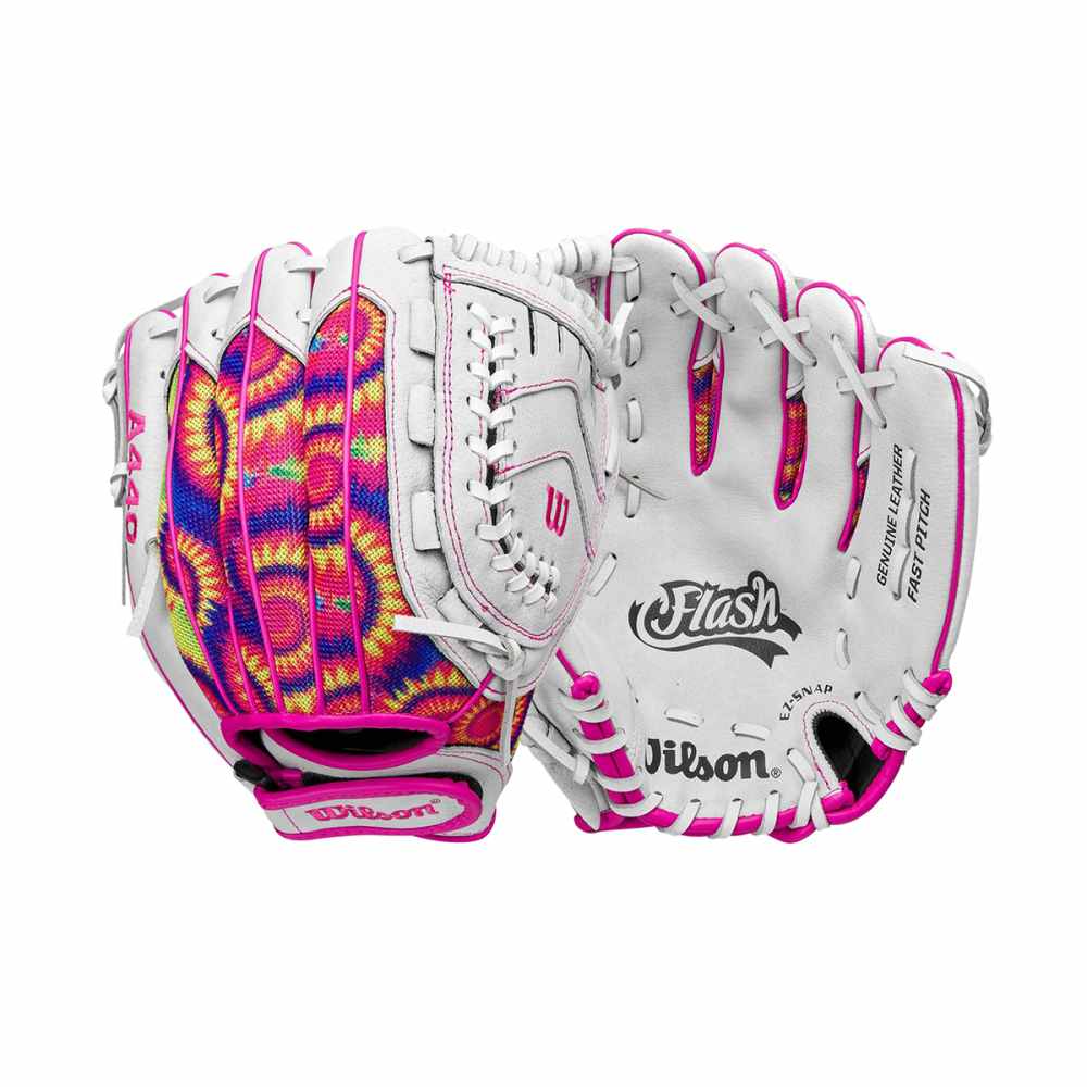Wilson Kids 11.00 Flash fastpitch glove Softball Gloves in White Color