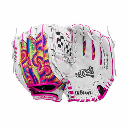 Wilson Kids 11.50 Flash fastpitch glove Softball Gloves in White Color