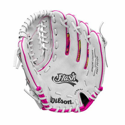 Wilson Kids 12.00 Flash fastpitch glove Softball Gloves in White Color