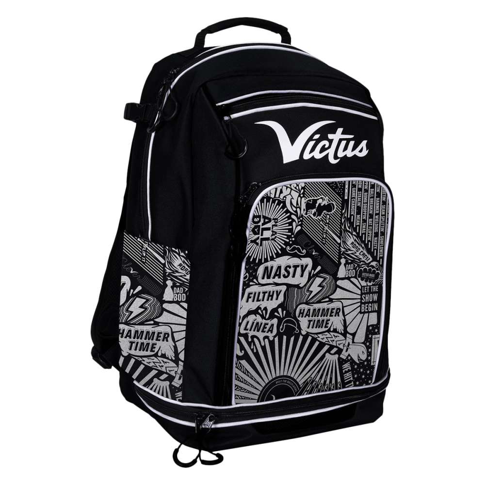 Victus Unisex DNA Bat Pack Bags in Black Color