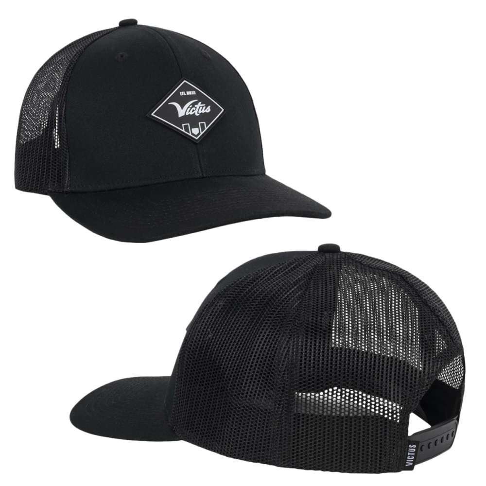 BATTERS BOX SNPBCK TRCKR | BLK/BLK