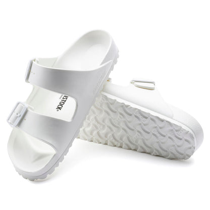 Birkenstock Womens L Arizona Eva Sandal Flip-Flops in White Color