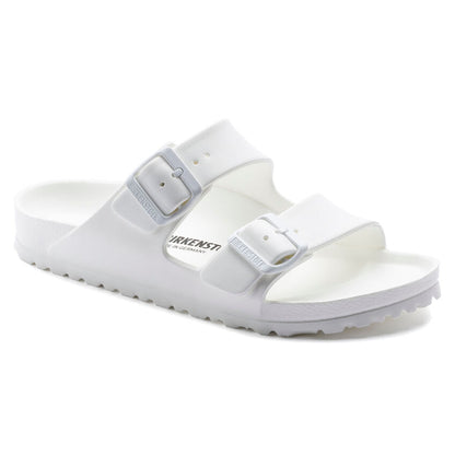 Birkenstock Womens L Arizona Eva Sandal Flip-Flops in White Color