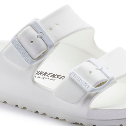 Birkenstock Womens L Arizona Eva Sandal Flip-Flops in White Color