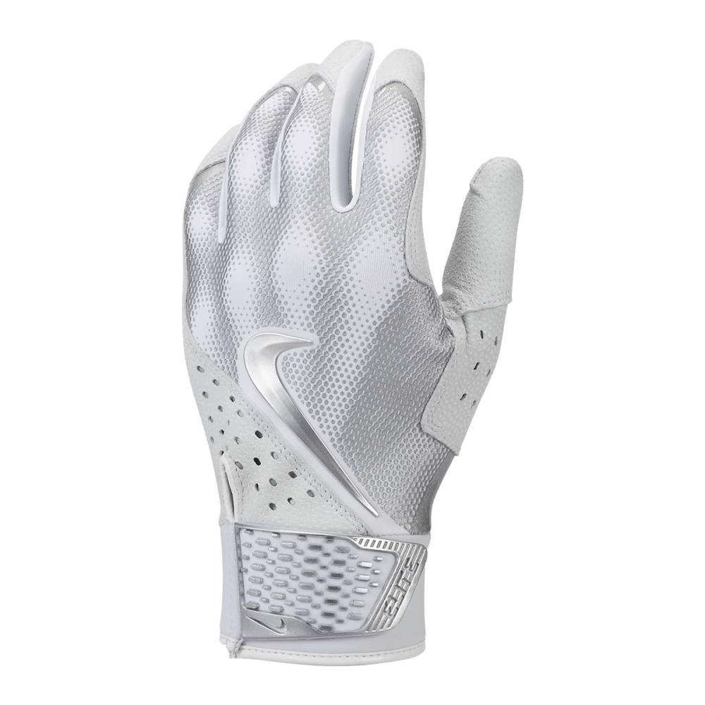 white nike leather gloves