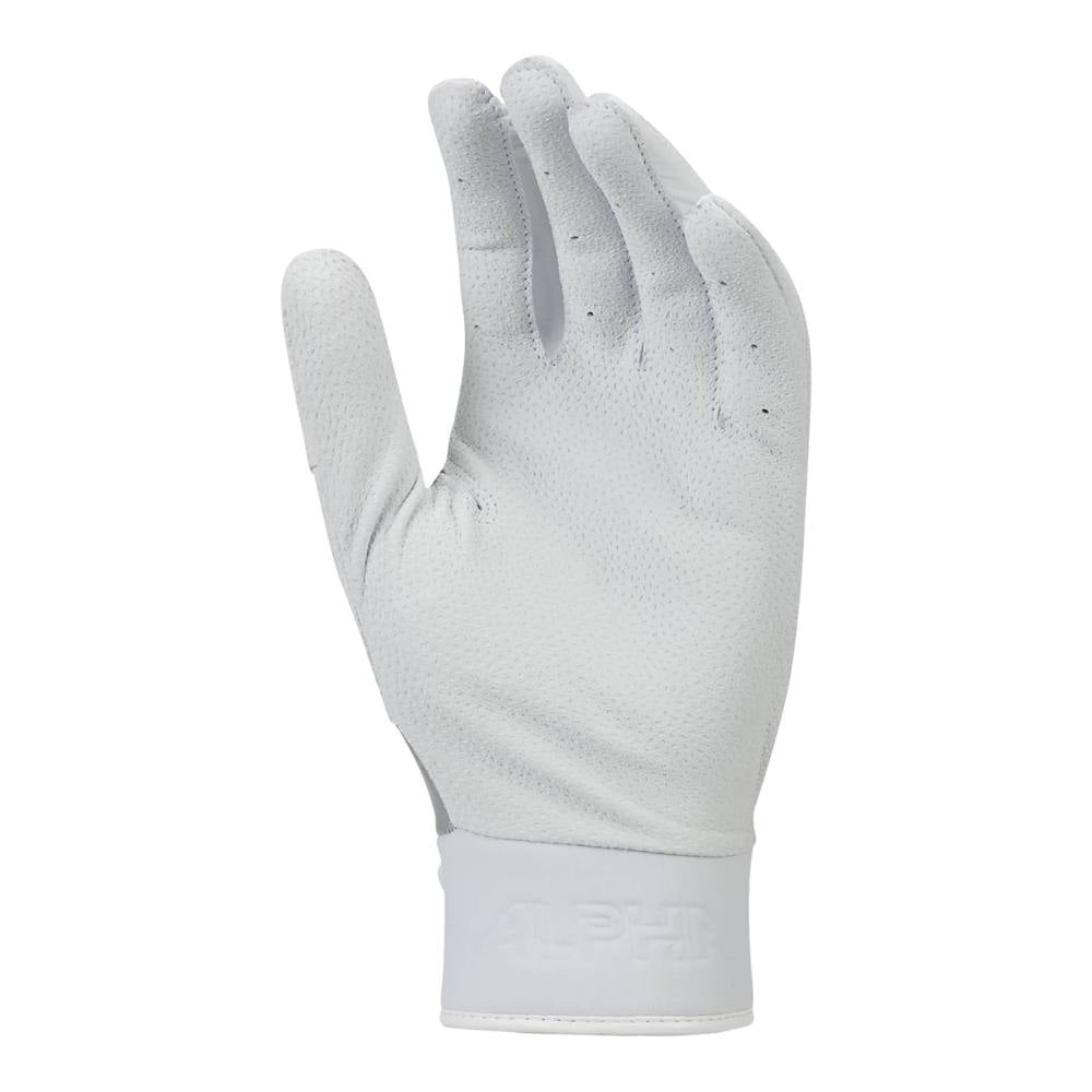 Nike Unisex Alpha Varsity Bg Batting Gloves in White Color