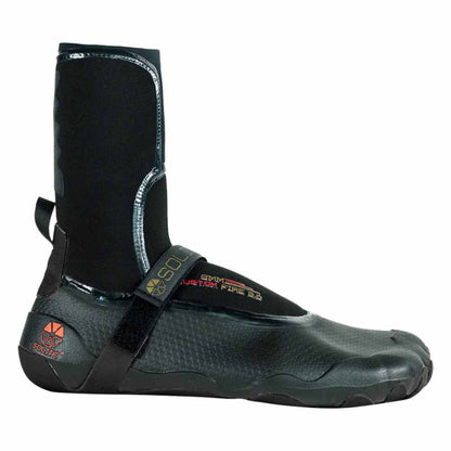Solite Boots Unisex Custom Fire 8Mm Boot Surfing Accessories in Black Color