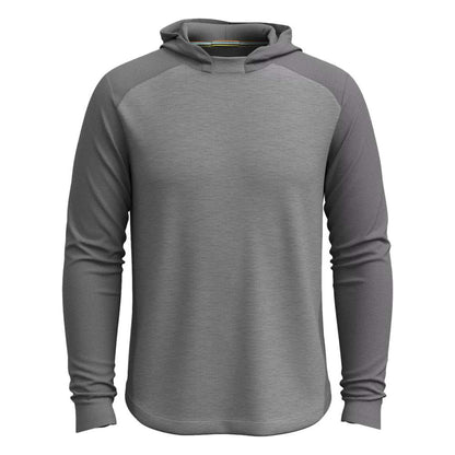 Smartwool Mens Active Mesh Hoodie Running Jackets in Grey Color
