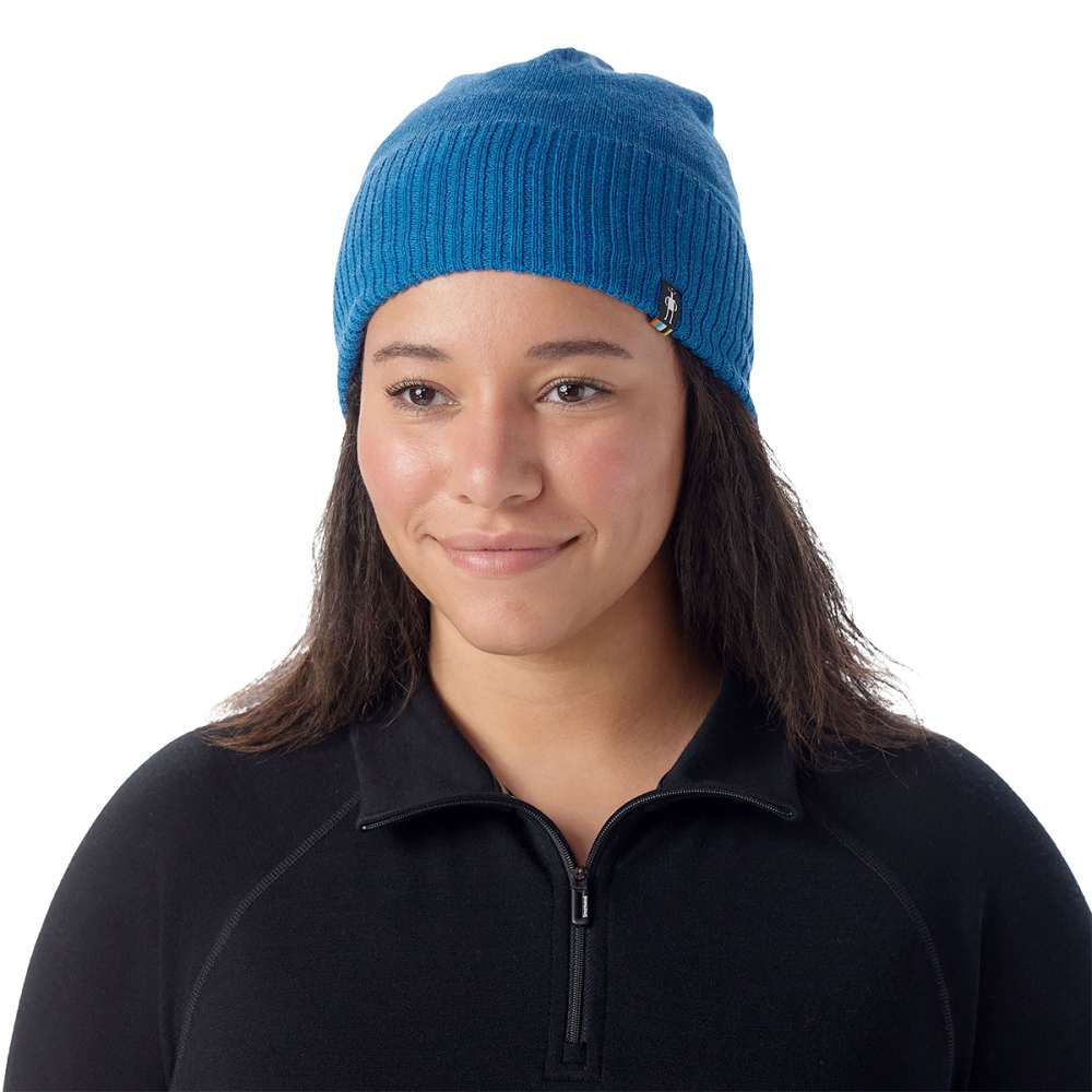FLEECED LINED BEANIE | N74-N.BLUE