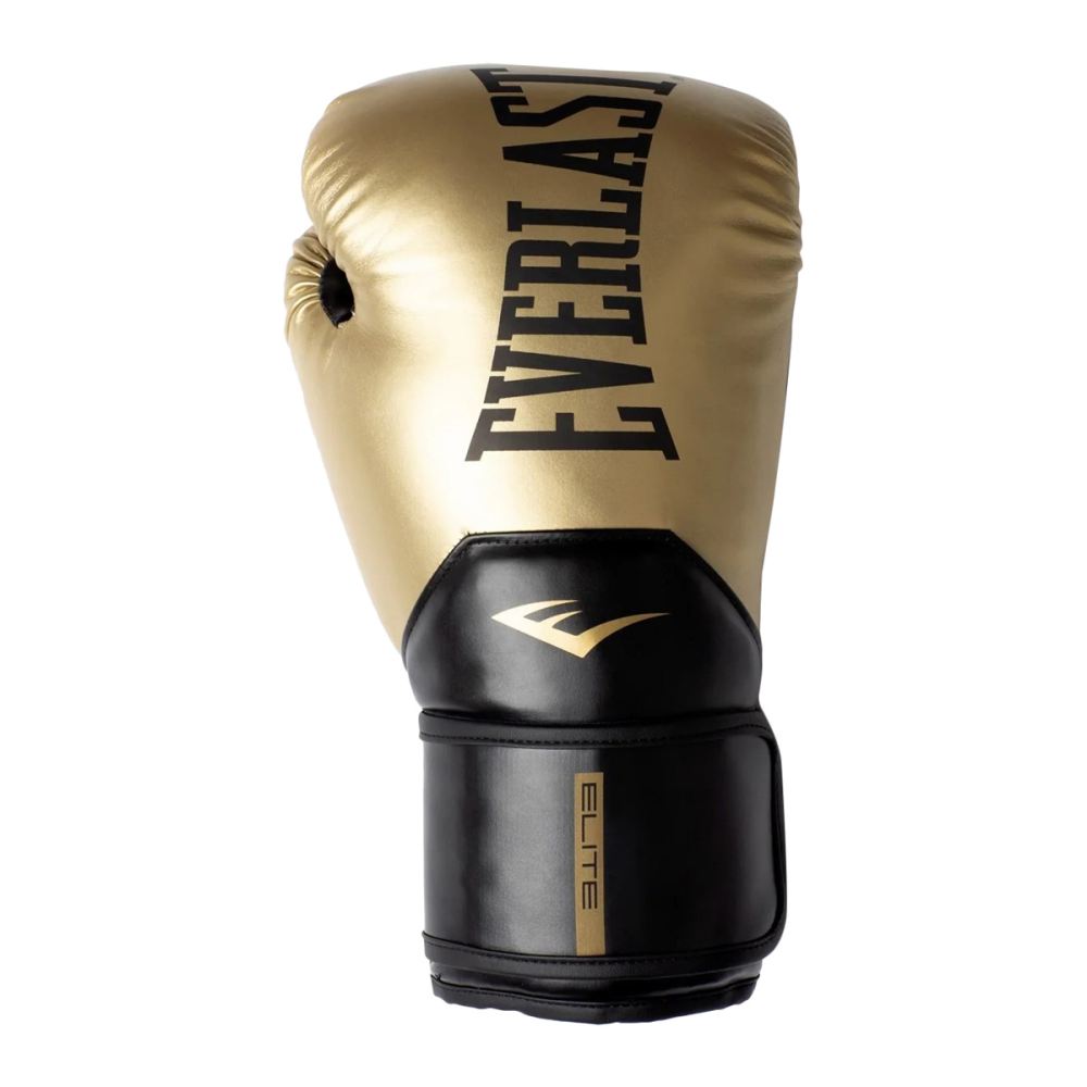 Everlast 14Oz Elite 2 Training Gl Boxing Gloves in Gold Color