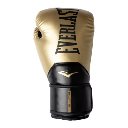 Everlast 14Oz Elite 2 Training Gl Boxing Gloves in Gold Color