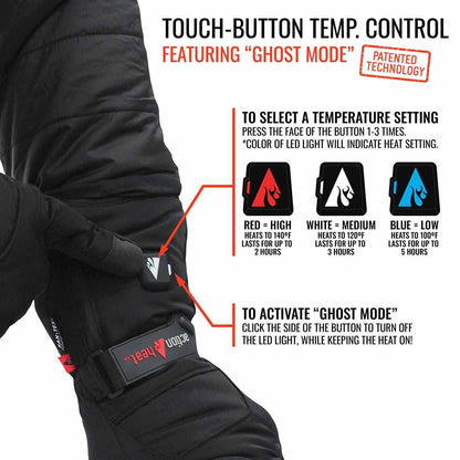 5V BATTERY HEATED GLOVES | BLACK