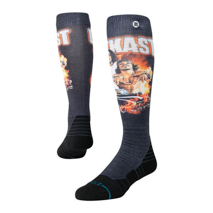 Stance Unisex Stankonia Mid Poly Snow Socks in Multi Color