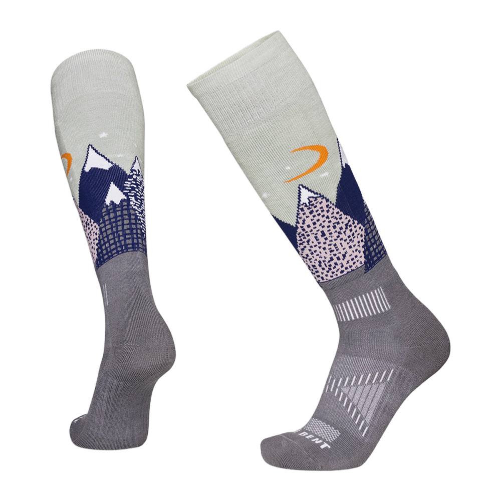 KIDS SNOWY MOUNTAINS SOC | SEA FOAM