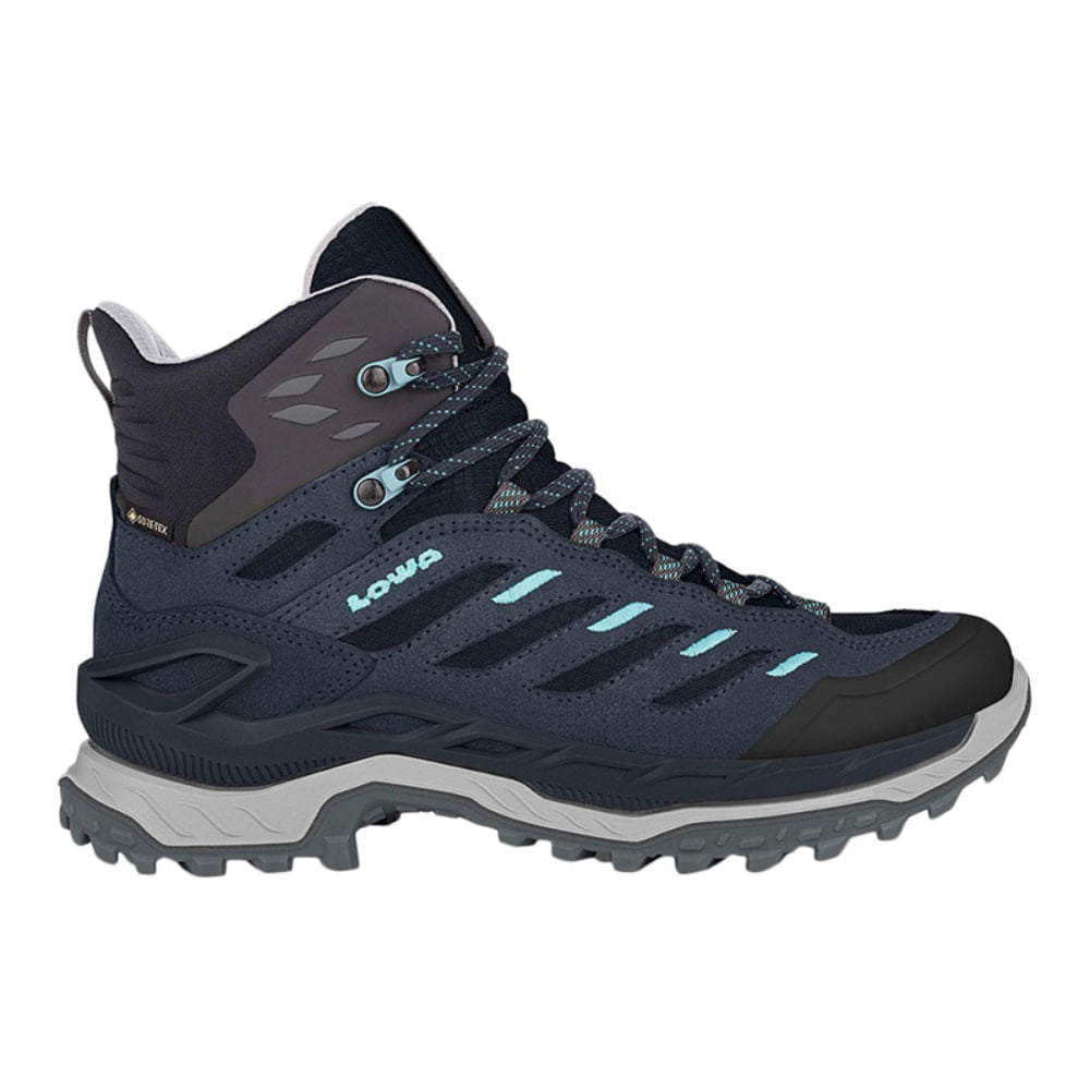 Lowa Womens Innovo GORE-Tex Mid Ws Boots in Blue Color