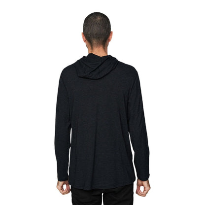 Le Bent Mens Feathertop Ultralight Pullover in Black Color