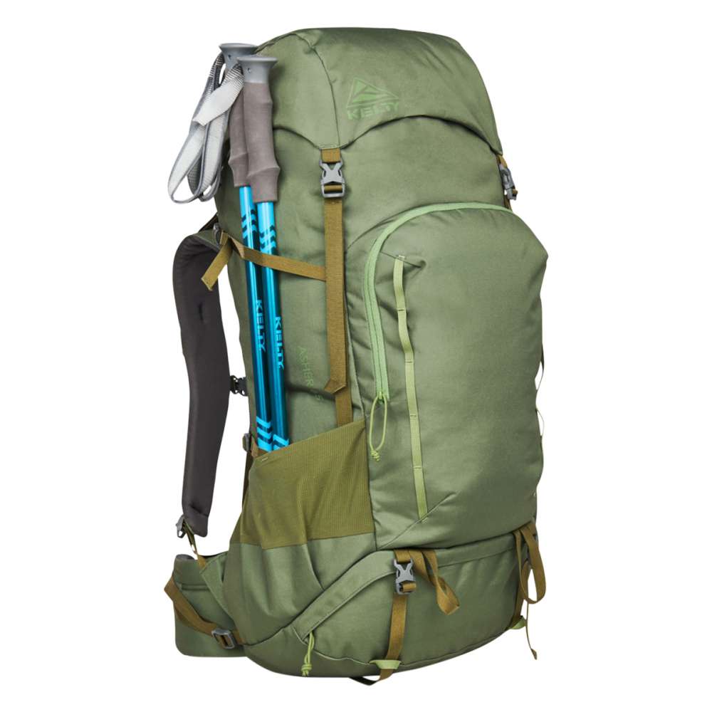 Kelty Unisex Asher 65 Pack Bags in Green Color