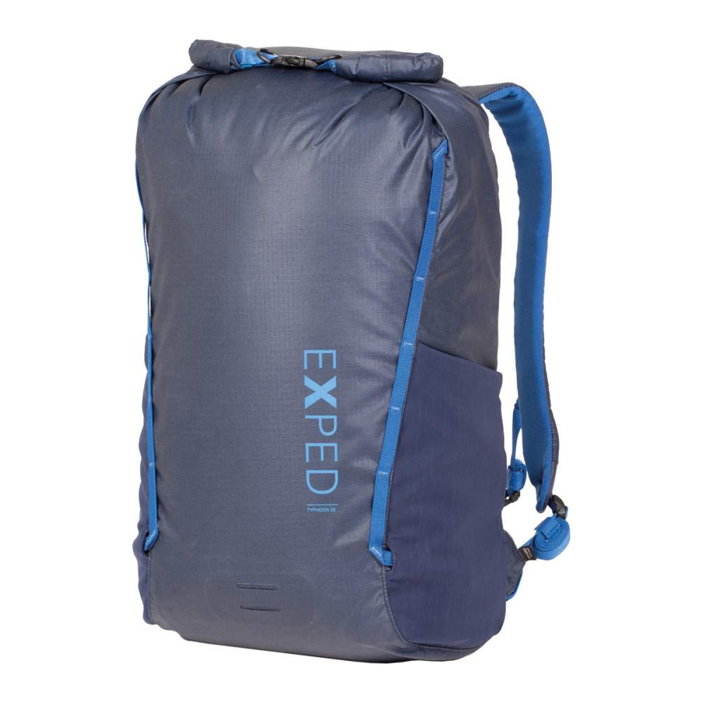 Exped Typhoon 25 Roll-Top Bags in Blue Color