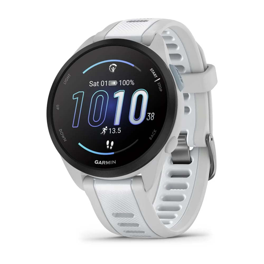 Garmin Unisex Forerunner 165 Smart Watch | MIST GREY/WHTSTN