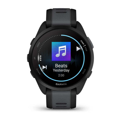FORERUNNER 165 MUSIC | BLK/STLGRY