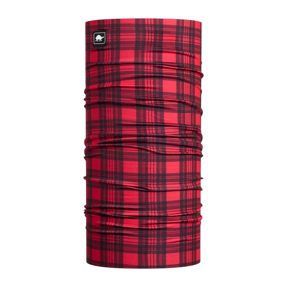 Turtle Fur Unisex Single Sided Print Tubula Scarves in Red Color