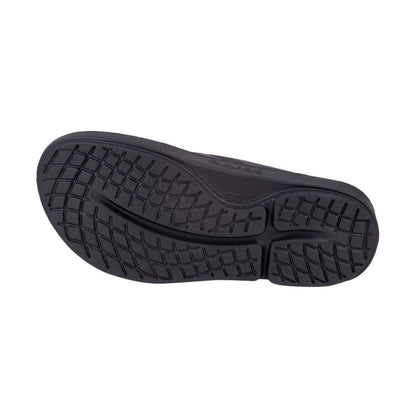 Oofos Unisex Oofos Thong Sandals Footwear Accessories in Black Color