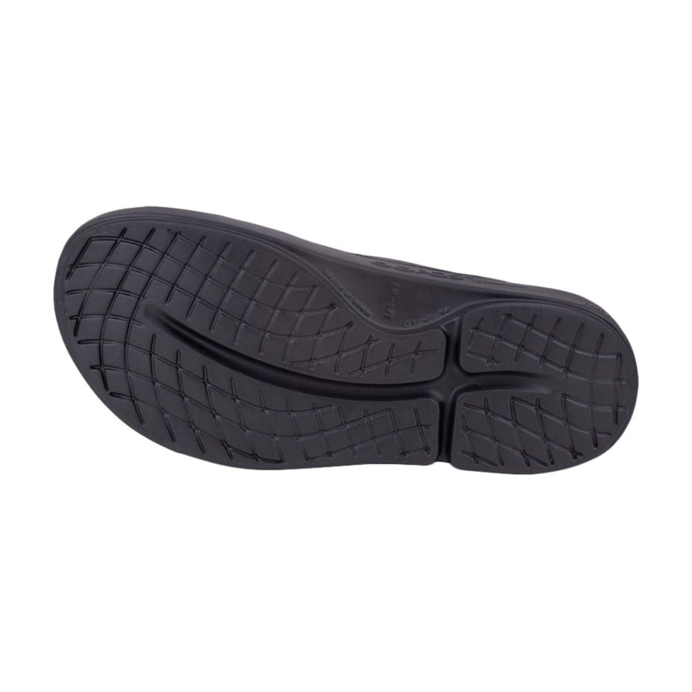 Oofos Unisex Oofos Slide Sandals Footwear Accessories in Black Color