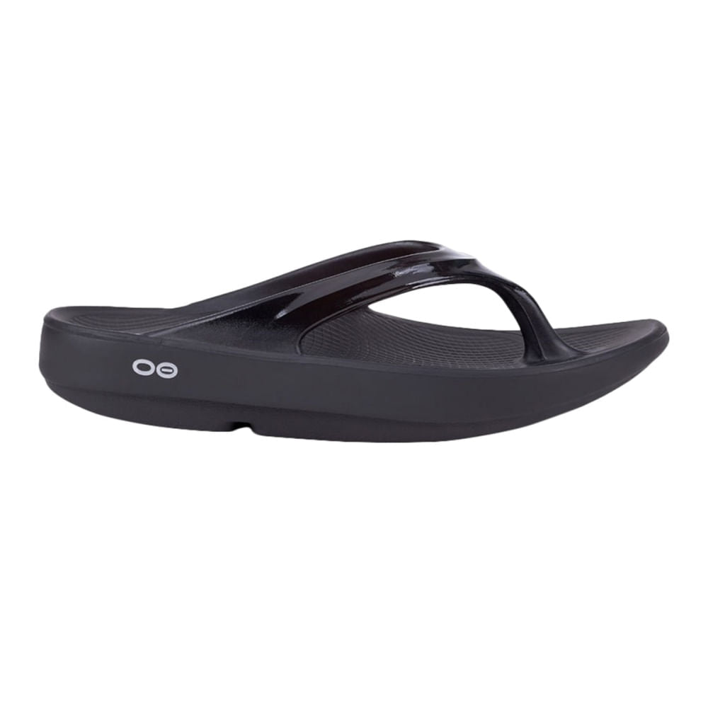 Oofos Unisex Oofos Oolala Sandals Footwear Accessories in Black Color