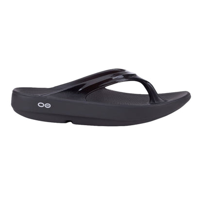 Oofos Unisex Oofos Oolala Sandals Footwear Accessories in Black Color