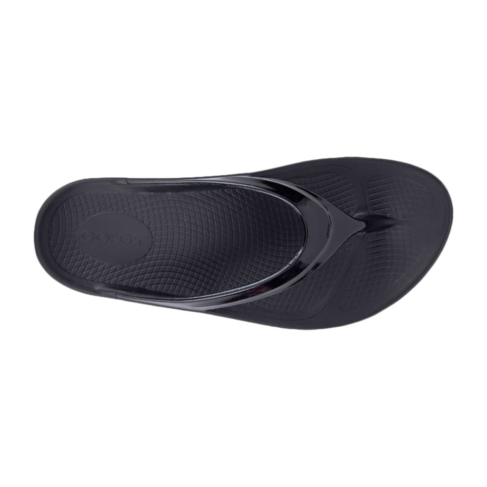Oofos Unisex Oofos Oolala Sandals Footwear Accessories in Black Color
