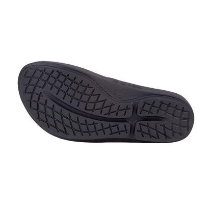 Oofos Unisex Oofos Oolala Sandals Footwear Accessories in Black Color