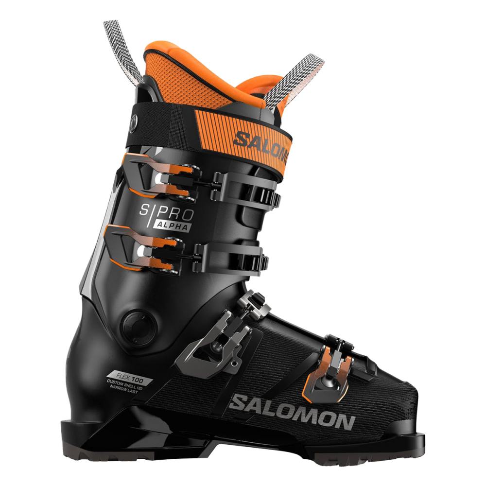 Salomon Mens S/Pro Delta 90 Boots | BLACK/BLACK/DARK – Paragon Sports