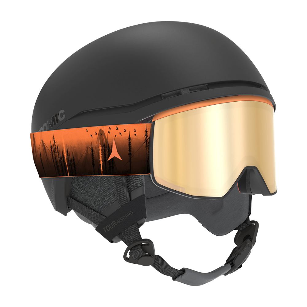 Atomic Unisex Four Amid Pro Helmet | BLACK – Paragon Sports