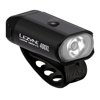 Lezyne Mini Drive 400 Black Bike Lights in Black Color
