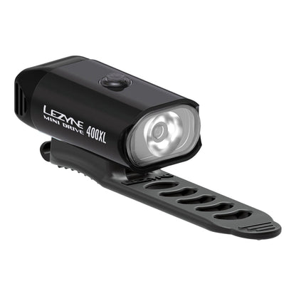 Lezyne Mini Drive 400 Black Bike Lights in Black Color