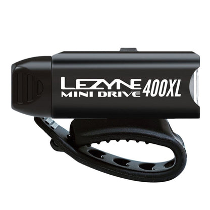 Lezyne Mini Drive 400 Black Bike Lights in Black Color