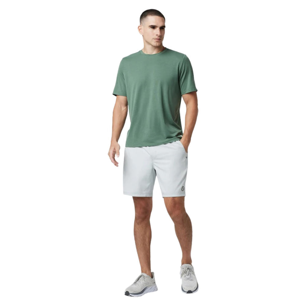 Vuori Mens M-Kore Short 2In1 7 Shorts in Grey Color
