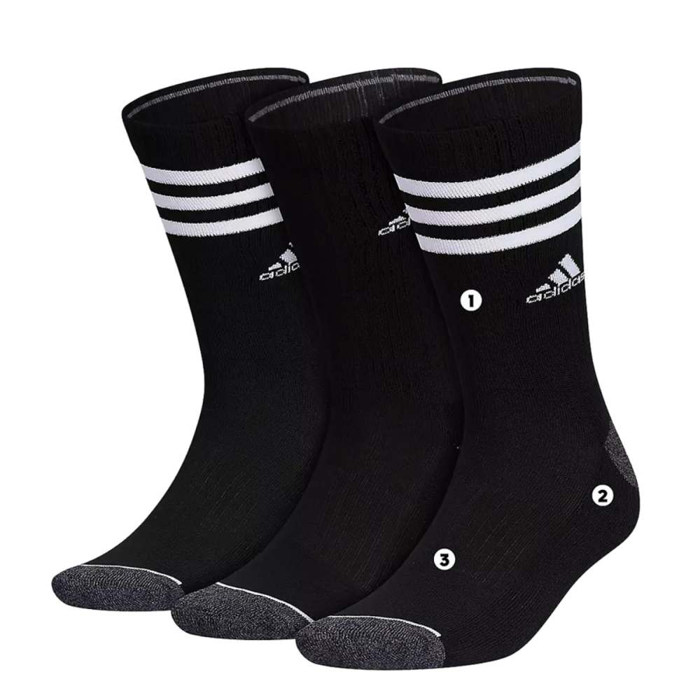 MN CUSH.3.0 STRIPE CREW | BLACK/ONIX