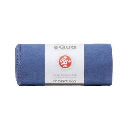 Manduka Equq Yoga Hand Towel Yoga Accessories in Blue Color