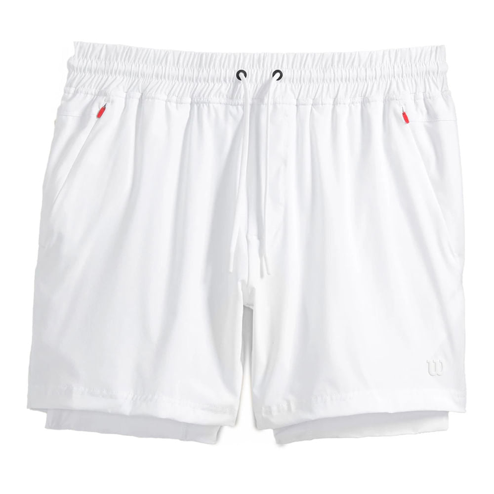 Wilson Mens Doubleday 7 Inch Shorts | BRIGHT WHITE – Paragon Sports