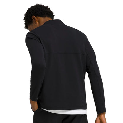 Wilson Mens Elevate Perf 1/2 Zip Tops in Black Color