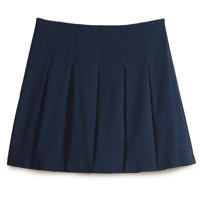W CLASSIC PLEATED SKIRT | DBC-CL NAV