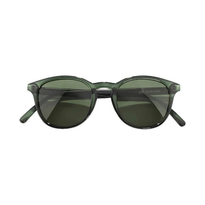 Sunski Sunglasses Unisex Yuba - Deep Green Forest Accessories in Green Color
