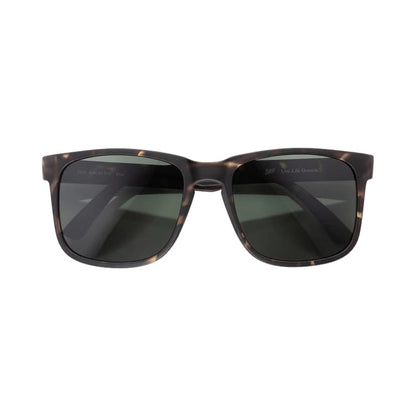 Sunski Sunglasses Unisex Kiva - Tortoise Forest Accessories in Brown Color