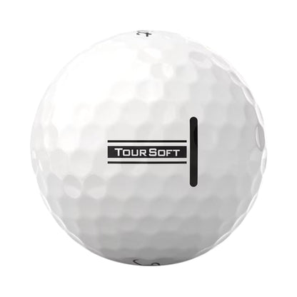 Titleist 2024 Tour Soft Golf Balls in White Color