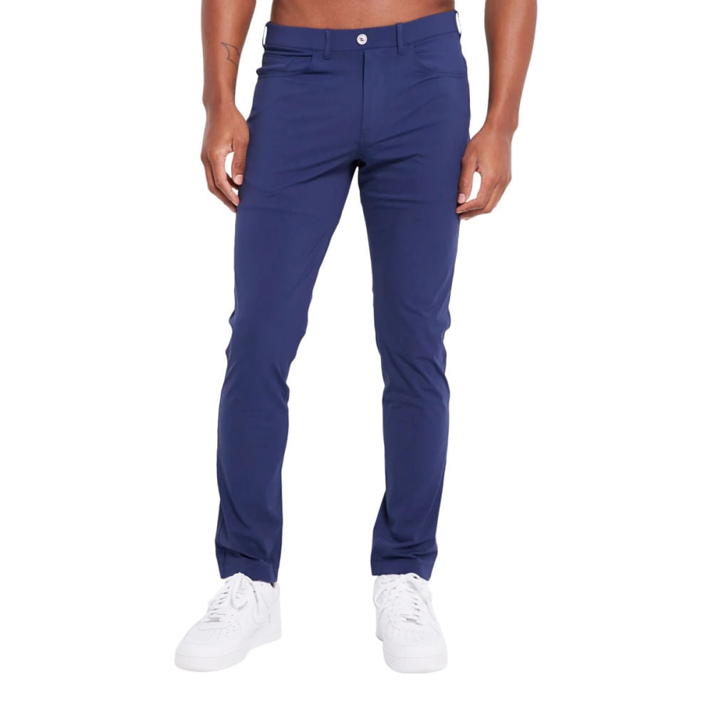 Redvanly Mens Kent pullover Trouser Pants in Blue Color