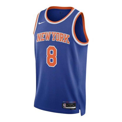Nike Mens new york knicks Anunoby Icon Swngman Fan Apparel in Blue Color
