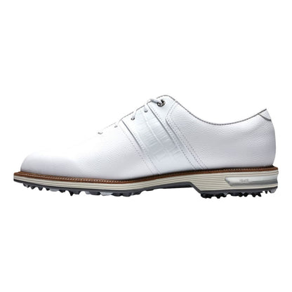 Footjoy Mens Premier Field Golf Cleats in White Color