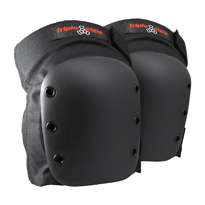 Triple Eight Street Protective 2-Pk Skateboarding Pads in Black Color