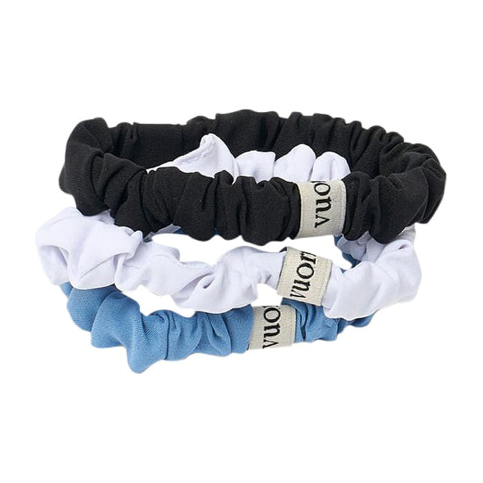 MINI SCRUNCHY 3PK | BWI-BLACK/